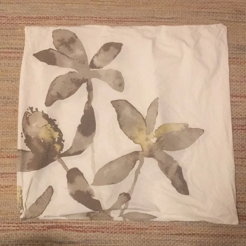 3 West Elm GREEN Shams -Fair trade certified
